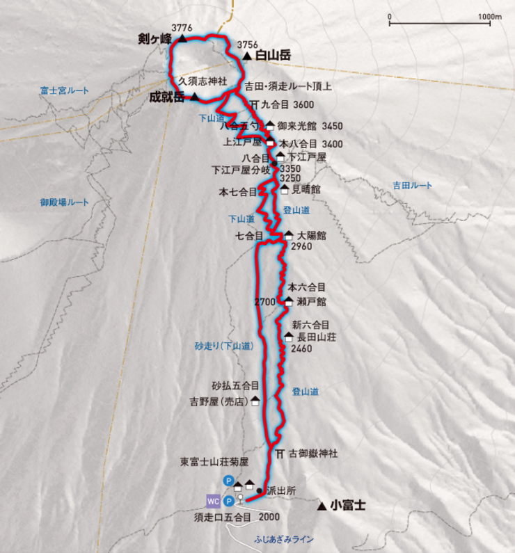 圖／須走線，富士山資訊網提供