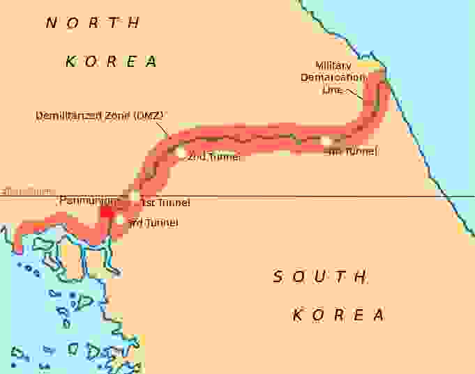 DMZ, North Korea
