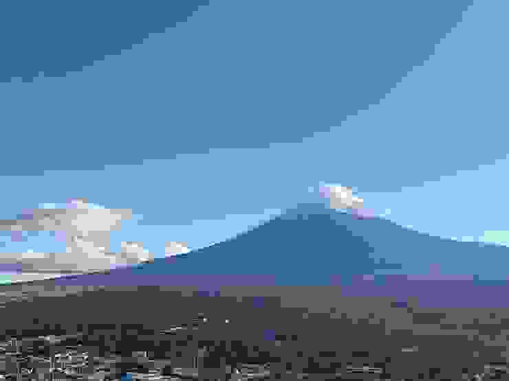 最後要離開前見到的白帽富士山，好喜歡