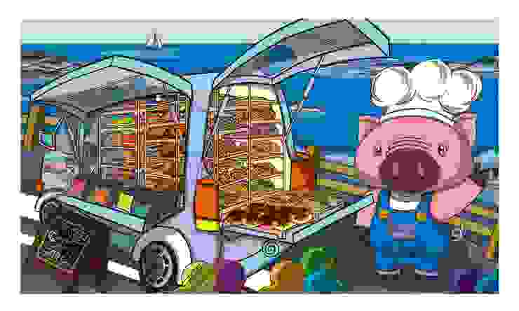 豬大叔麵包餐車