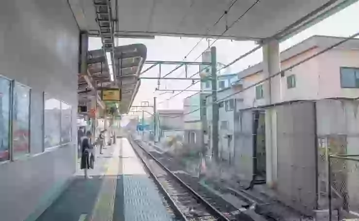 我在日本時很喜歡搭電車，覺得這麼多條線路，卻能處理得有條不紊的日本人很厲害。圖／謝敏慈　攝影