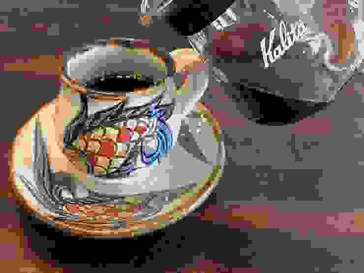 Purecastle的沖繩陶器咖啡杯