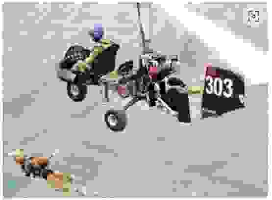 “三蹦子”飛行器也可以用作跳傘運輸器