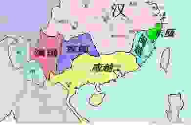 漢武帝時地圖