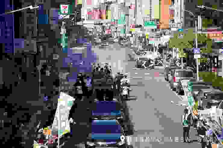 《人選之人─造浪者》於新北三重正義南路拍攝競選掃街拜票俯瞰畫面。(大慕影藝國際事業股份有限公司)