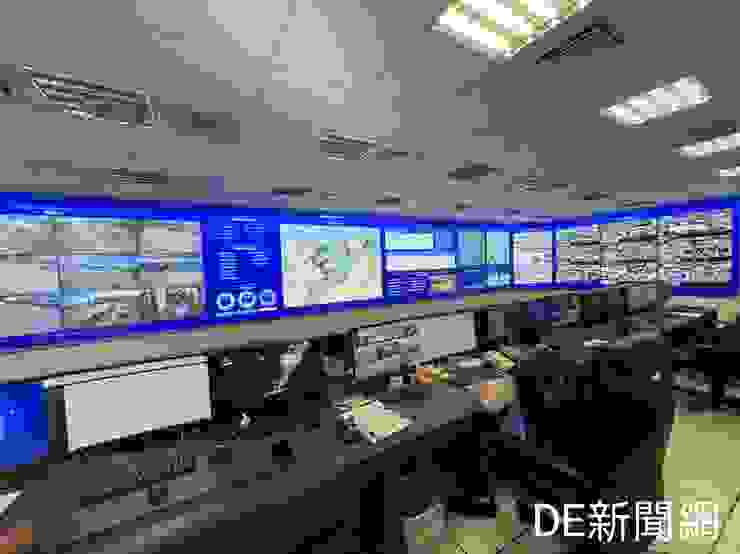 基隆港務分公司為提升港區作業效率，建置智慧型電腦監控及作業系統。
