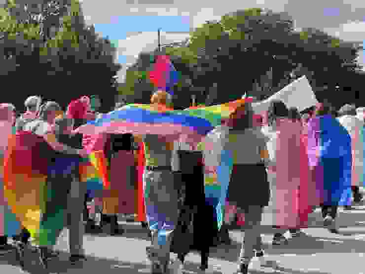 Pride parade in Copenhagen, 2021