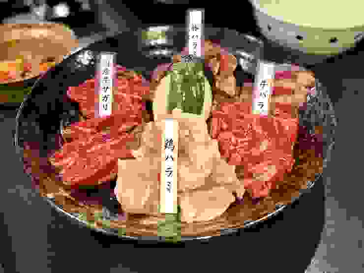 大阪燒肉各式各樣橫隔膜