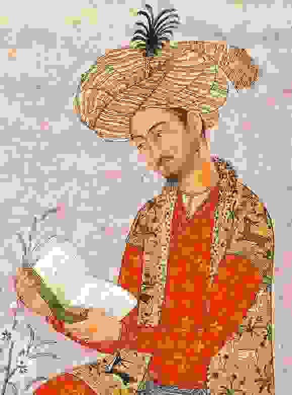 巴卑爾。Wiki Commons, "Babur of India.jpg"