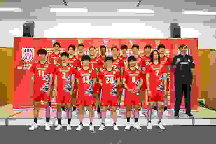 日本男排代表隊（圖片來源：日本排球協會）