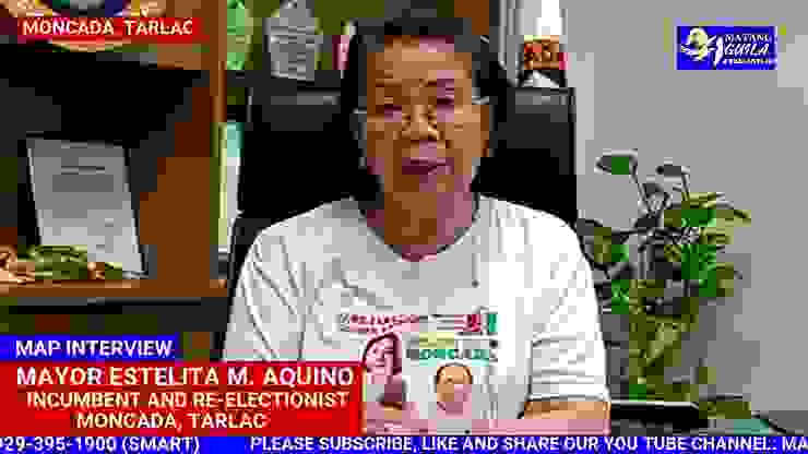 打拉省菲律濱城市聯盟（LMP）主席，埃斯特利塔·埃奎諾 (Estelita Aquino)