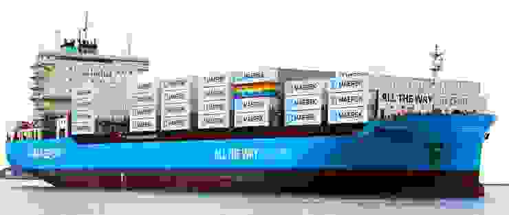 LUARA MAERSK (2,100 TEU) World First Methanol-enabled container vessel