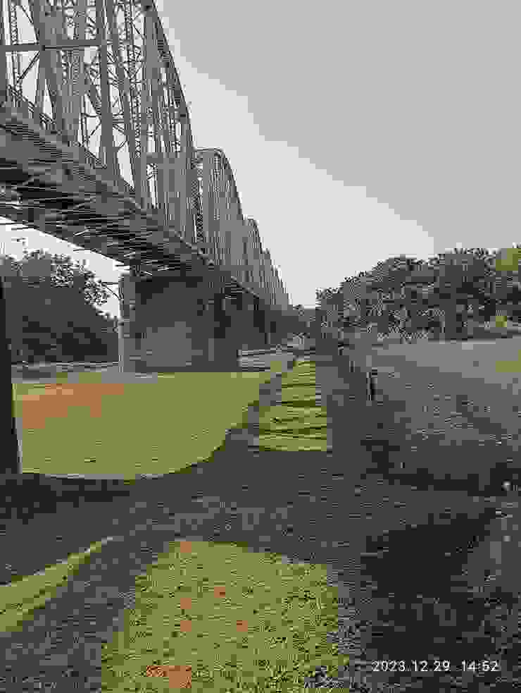 屏東鐵道舊橋，自拍攝