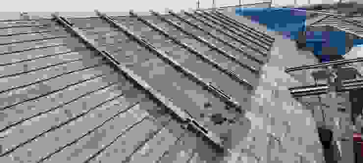 拆除太陽能板的屋頂 照片來源photoac.jp