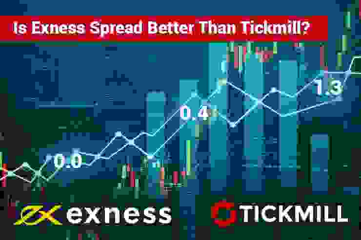 点差比较：Tickmill vs Exness