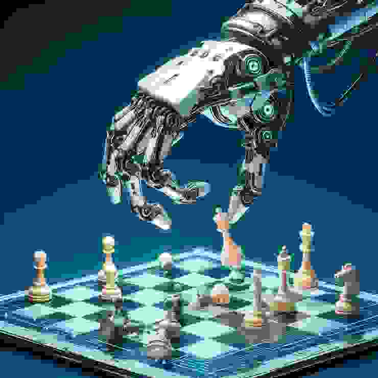 這次的對手是一個看似不可戰勝的AI機器人手臂，一個冷酷的鋼鐵敵人，載著無窮的計算能力。