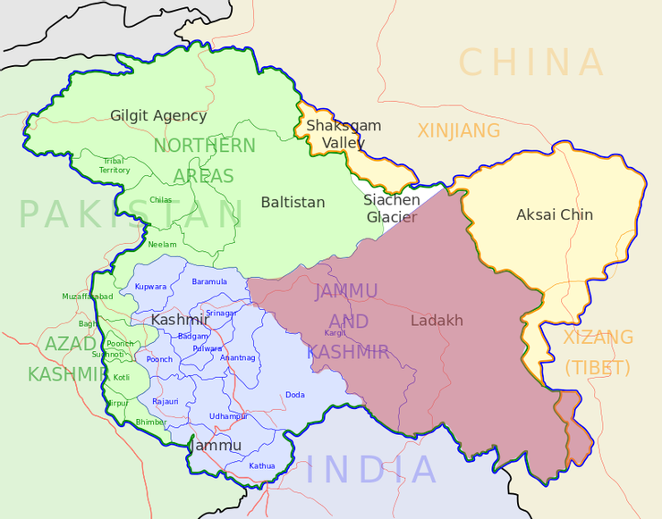 Ladakh map