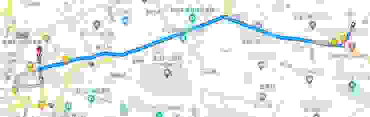 上學路途  圖片來源：Google Map