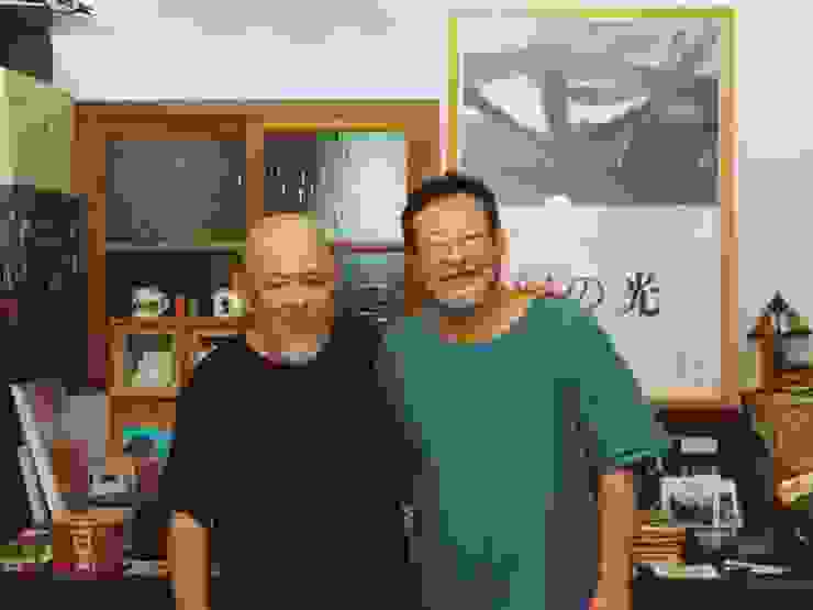 林正盛導演（左）、陳明章老師（右）