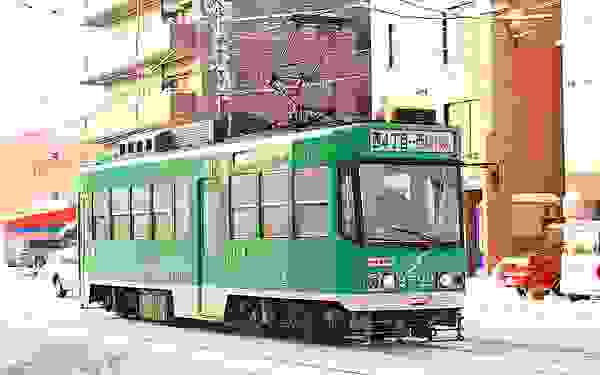 札幌市路面電車/照片來源：維基百科