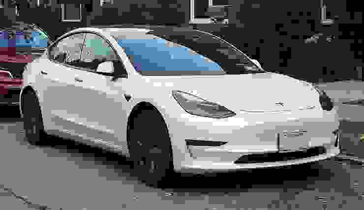 Tesla Model 3 From Wikimedia Commons