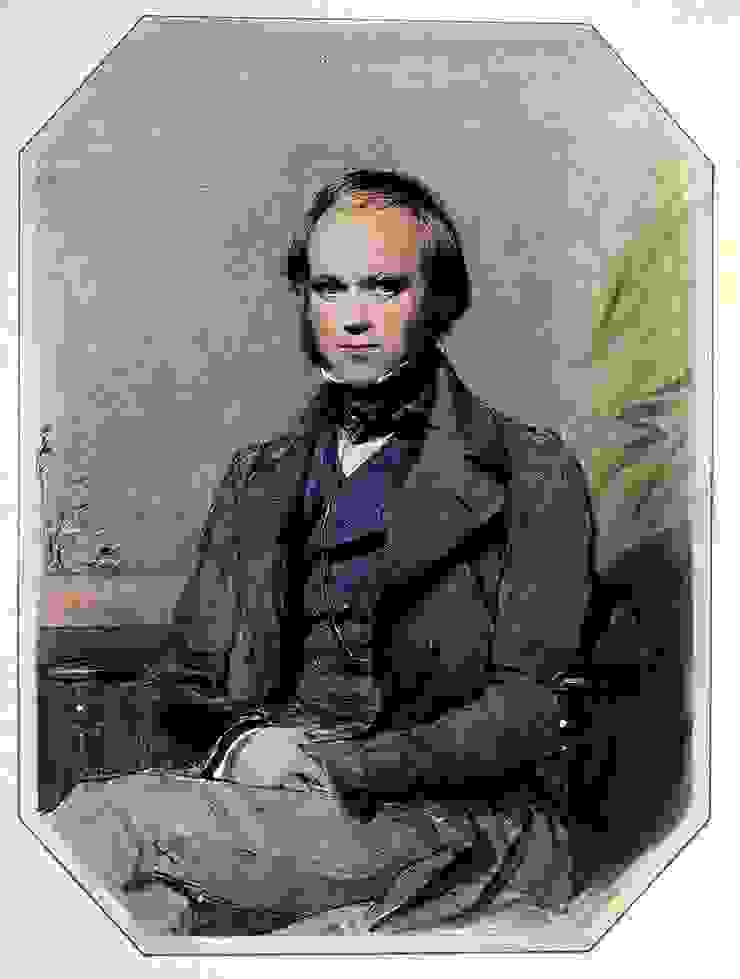 年少時的達爾文 (圖片引自Wikimedia)