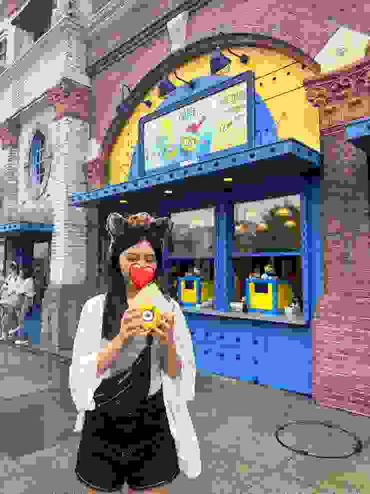 大阪環球影城行程分享＿小小兵香蕉馬卡龍冰淇淋