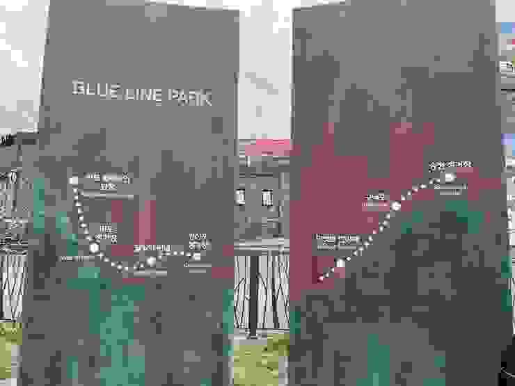 藍線公園路線圖