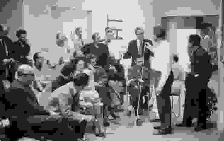Otterlo Meeting 1959 (also CIAM '59), organized by Team 10, 43 participants. 圖片來源：https://reurl.cc/QeYK40