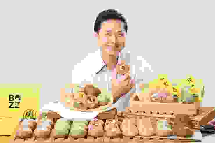 2015世界麵包大賽冠軍陳永信，打造懶人糧食的健康穀物包。（圖/ BOZZ包仔仔）