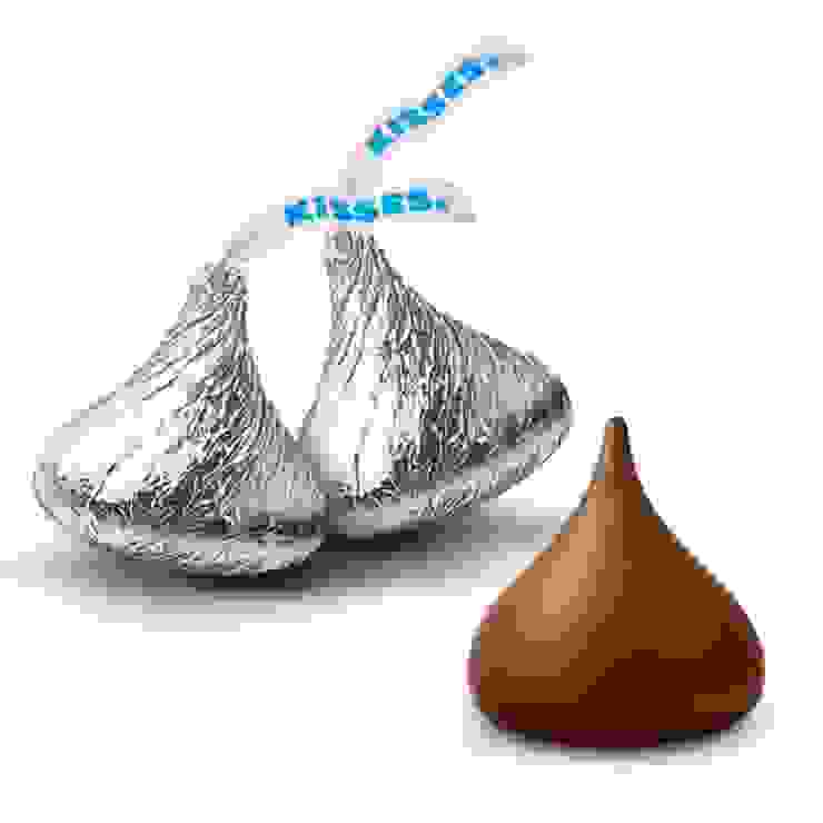 水滴狀的Kisses巧克力糖