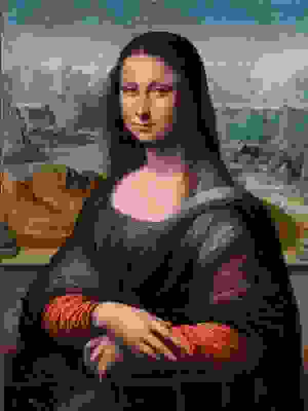收藏在西班牙的普拉多博物館的這幅《普拉多蒙娜麗莎》（Prado Mona Lisa）是達文西學派的畫作，作者可能是達文西的學生。