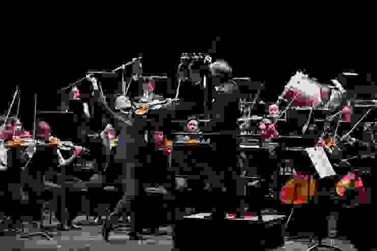 小提琴家黃俊文擔任國家交響樂團2024歐巡的德國首場獨奏小提琴家。（鄭達敬攝，國家交響樂團提供）