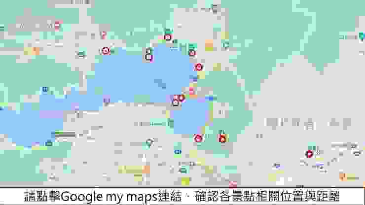 河口湖景點地圖