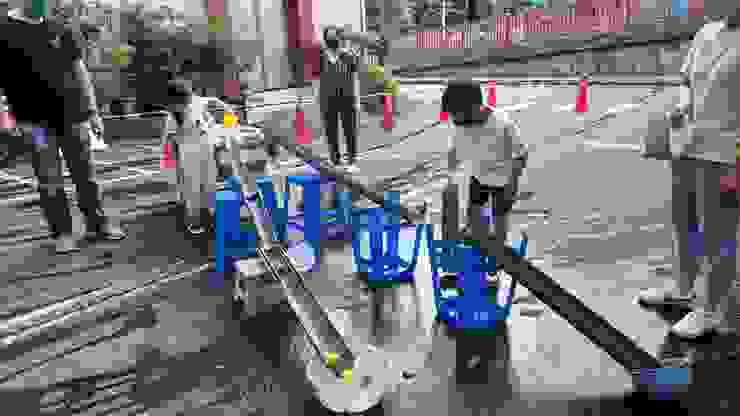 2022.6.18南港場接水管遊戲，圖片來源：臺北市政府體育局