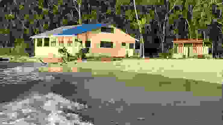 奧本海默在聖約翰島上的小屋，如今被命名為奧本海默海灘