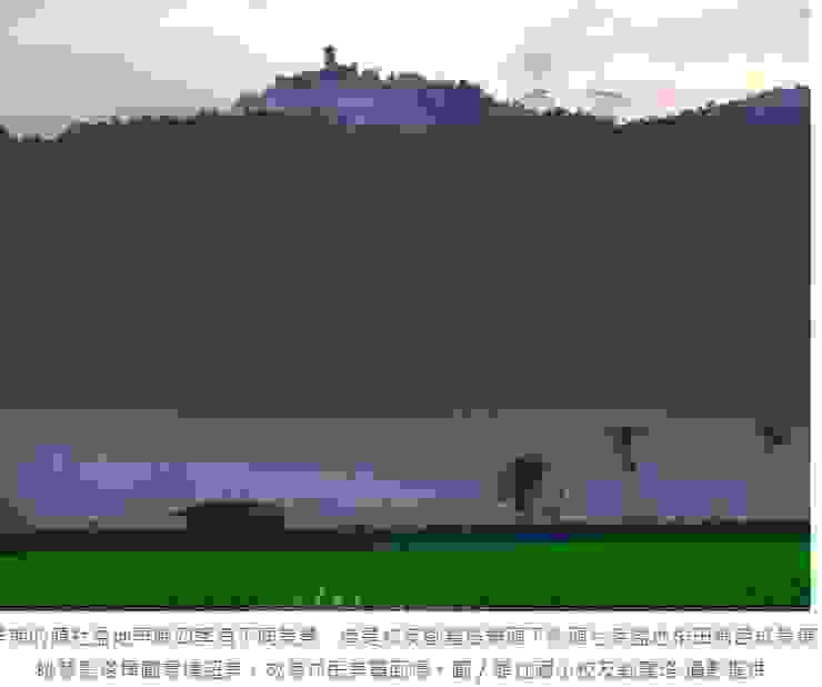 上方慈恩塔 當時一片秧苗的田園風光 圖片來自網路