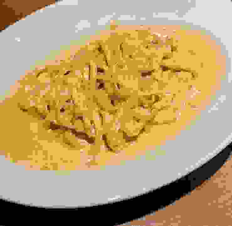 《大和亭別亭》的海膽奶油義大利麵