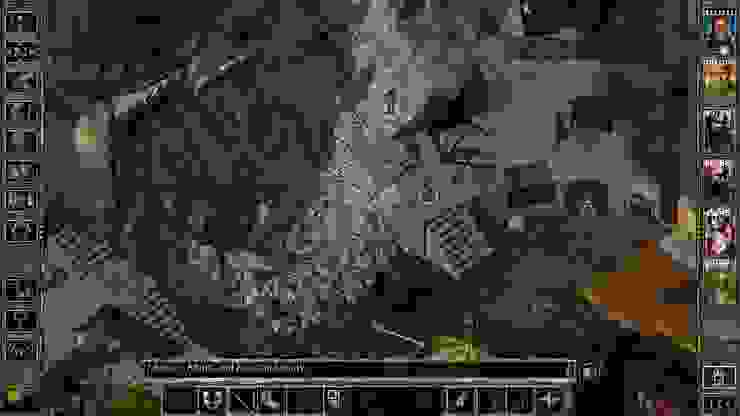 柏德之門2的遊戲畫面