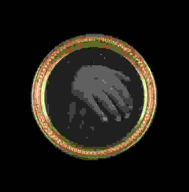 達蓋爾顯影法製成（具政治用途）的鈕扣，1840s~1850s，美國