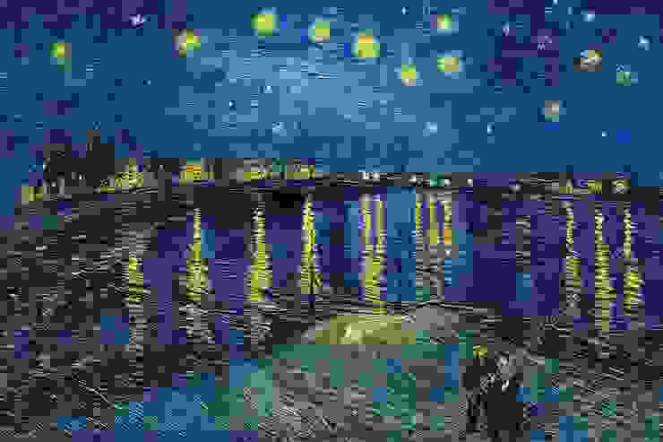 隆河星夜 圖源：雷諾瓦