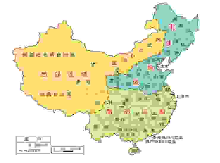 中國區域分布〈地理教室,無國界〉