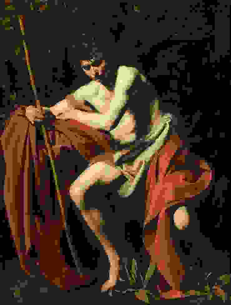 卡拉瓦喬，聖若翰洗者，1604 (wikimedia)