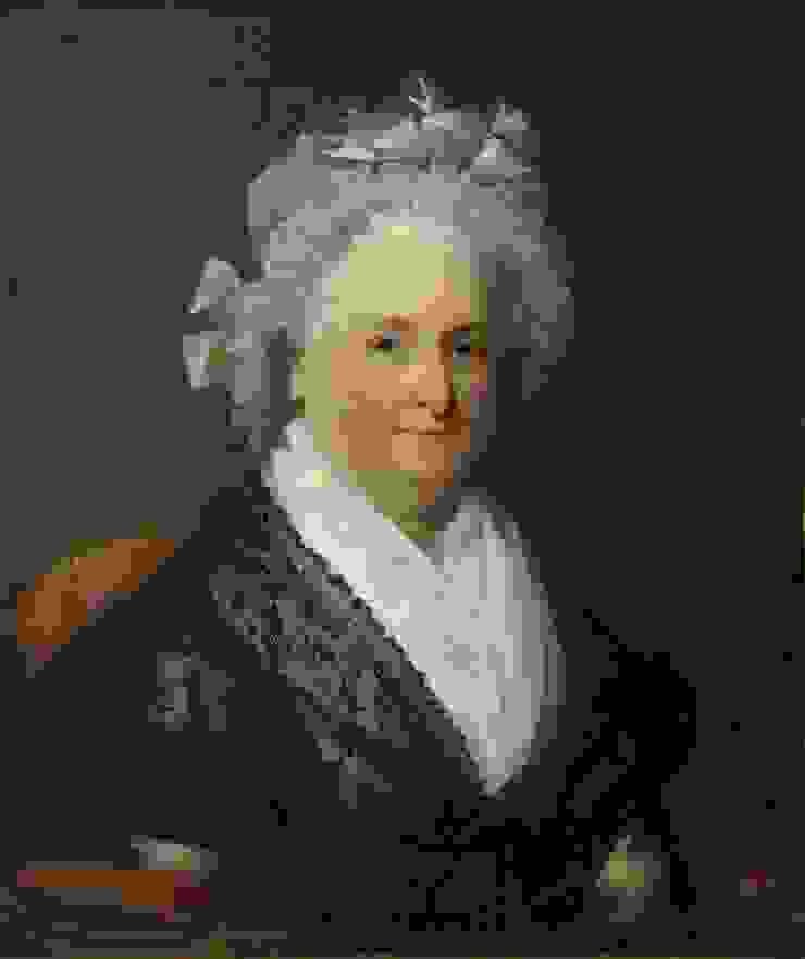 Martha Washington，華盛頓總統的夫人。