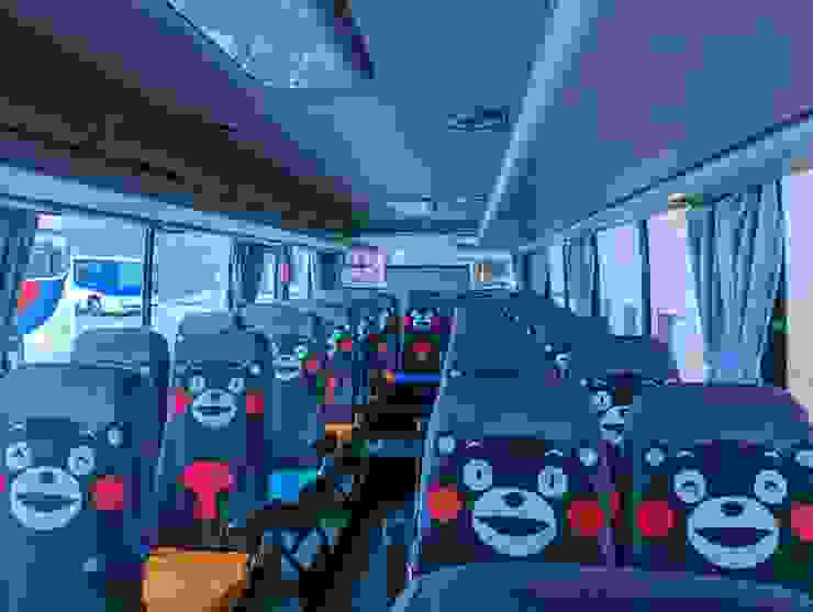 超級可愛的熊本熊公車