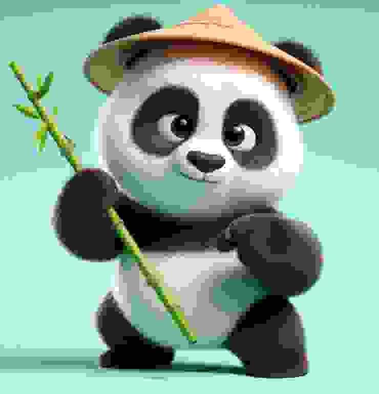 3D  panda2
