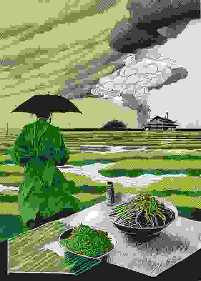 Green Tea, Divisionism/Pointillism, Oil field, Green curry chicken, Bold lines, Long exposure, Bold lines, Ruins, Foreground and background contrast, Kimono, Korean Fried Chicken, Slingback, Perspective drawing, Oil field, Crepes, Agfa Vista film, Stormy weather film, Flawless lines, Profile view