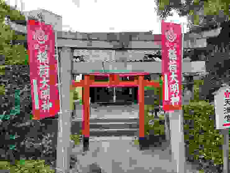 岡山神社內的伏見稻荷