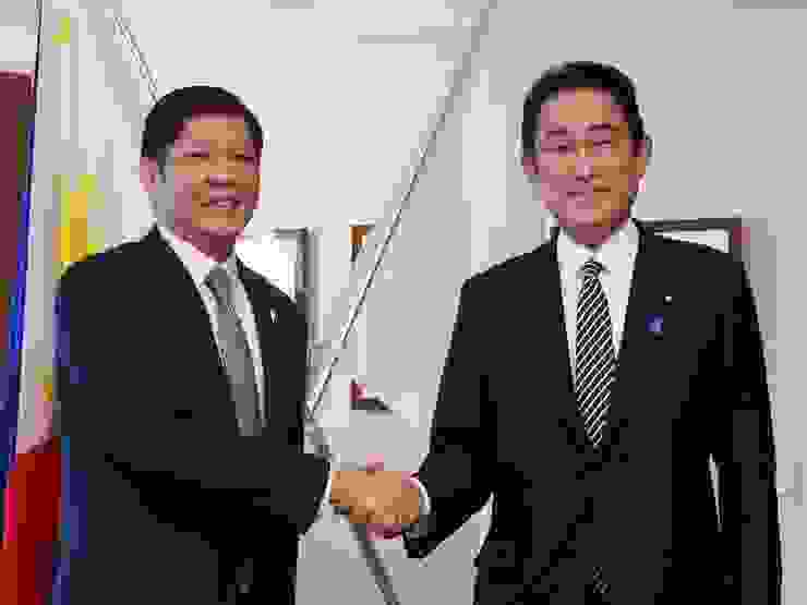 小馬可仕與岸田文雄於2022年9月於美國紐約聯合國大會