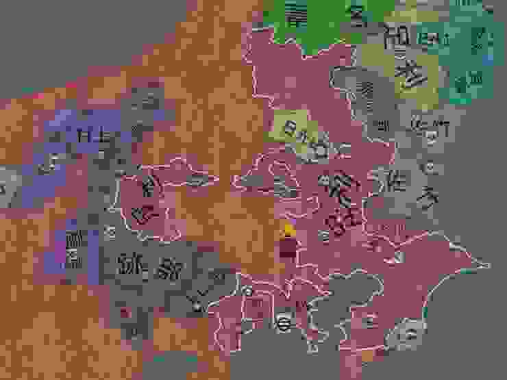 永享之亂／《Crusader Kings 3》mod《Shogunate》遊戲截圖。鎌倉府對戰關東管領以及幕府軍